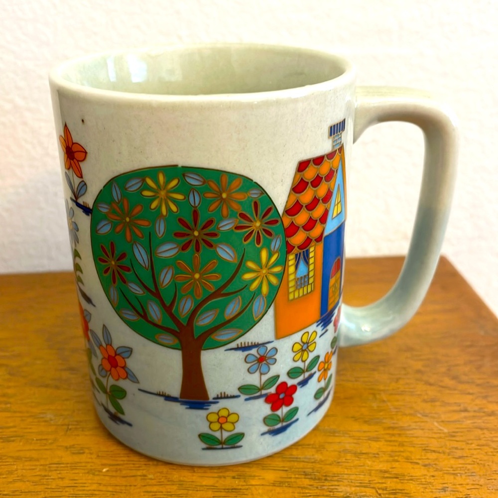 Vintage Otagiri Cottage Mug Japan